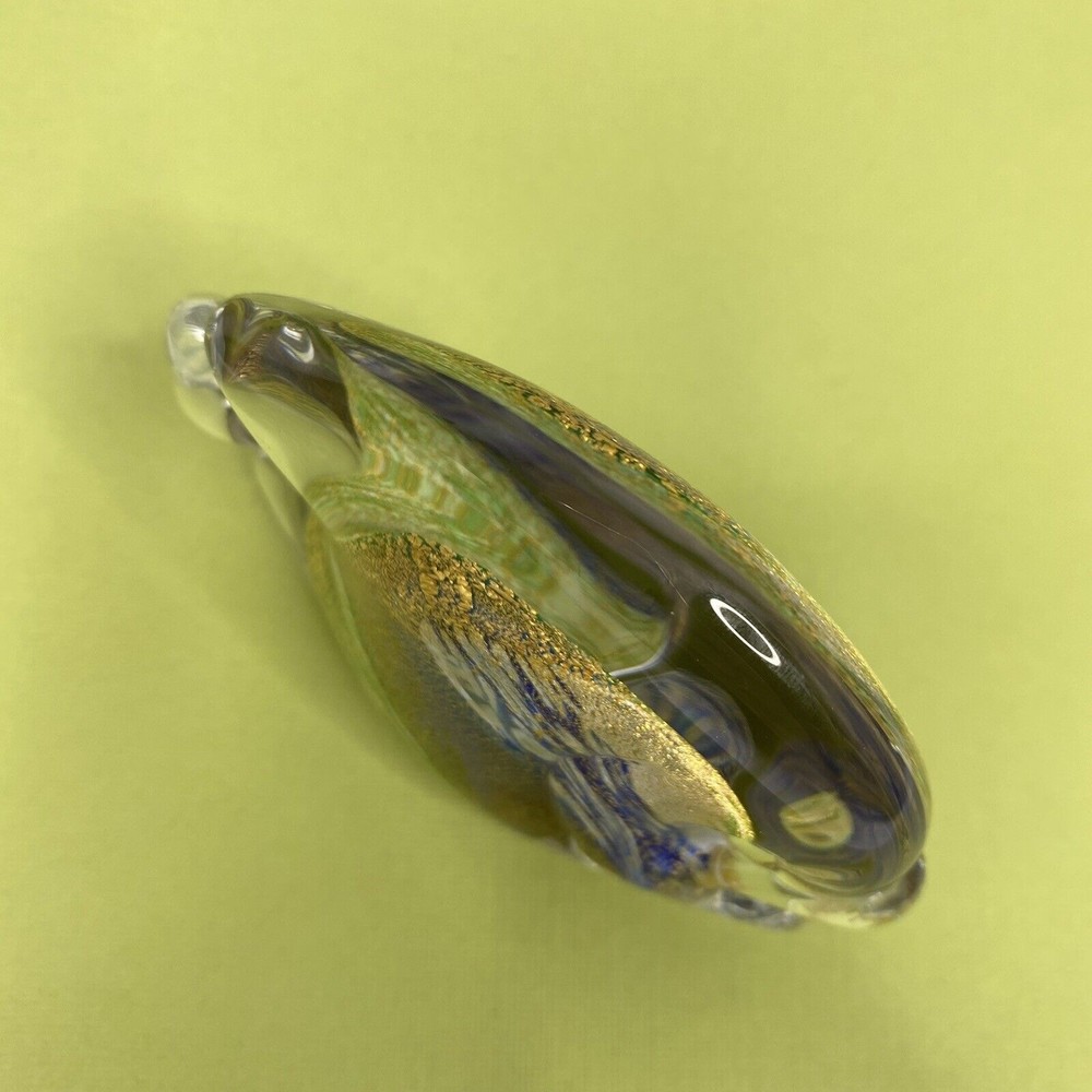 Josef Marcolin Sweden Art Glass Fish Paperweight - Picture 7 of 9